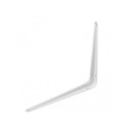 Кронштейн с ребром жесткости 100х125 мм белый,  STARFIX SMP-97669-1