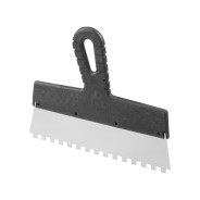 Шпатель фасадный зубчатый нержавеющий 250мм зуб 8х8, MASTER  ...STARTUL ST1004-2508