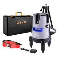 Уровень лазерный самовыравнивающийся в кейсе DEKO LL57 PRO SET 2 PREMIUM...Deko 065-0104-1