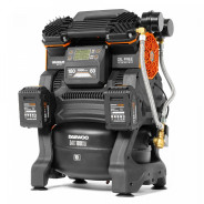 Компрессор аккумуляторный 10л, 180 л/мин, 1800 об/мин, 42В / 220В DAEWOO DAC 180S Li...Daewoo Power DAC 180S Li SET