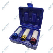 Набор тонкостенных удлиненных головок 1/2"; 3 предмета  ...ХОРЕКС АВТО HZ 24.1.003S