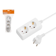 Удлинитель 5м (2 роз., 2.2кВт, с/з, ПВС 3х0.75)  ЮПИТЕР JP8102-22