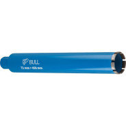 Коронка алмазная d 72мм железобетон, L450мм, 1 1/4", мокрое сверление  ...BULL 2329243