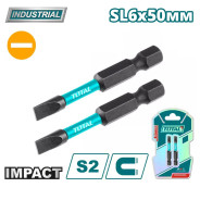 Бита ударная SL6 50 мм   (2 шт)TOTAL TACIM71SL650