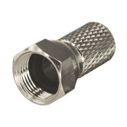 F-разъем для SAT, (с резиновым уплотнителем), цинк, L=20 mm (упак. 10 шт.)   ...REXANT 05-4005-4