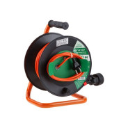 Удлинитель на катушке 20м (1 роз., 2.2кВт, б/з, ПВС 2x1.0)  ЮПИТЕР JP8403-10