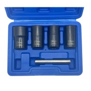 Головки под сорванные грани 17-22мм. 1/2" (набор 5пр.) 42CrMo  ...H-D HD-06039