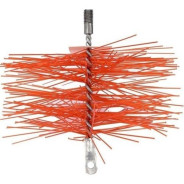 Щётка для трубочистов PVC 200мм  VOREL 72997