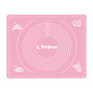 Коврик для теста с мерными делениями, серия PINK (50х40 см)  PERFECTO LINEA 23-504001