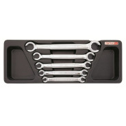 Набор-сет ключей разрезных 8-22мм 5шт. 136х364мм  Toptul GAAT0502