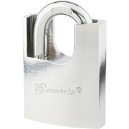 Замок навесной, защищенная дужка 60 мм  Matrix 91806