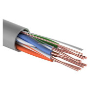 Кабель UTP 4PR 24AWG, CCA, CAT5e, PVC серый, (бухта 305 м)  LIGHT  PROCONNECT 01-0043-2