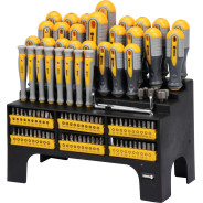 Отвёртки + биты на подставке (набор 100пр.)  VOREL 60750