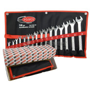 Набор ключей комбинированных 16пр.(6-19,22, 24мм),на полотне  RF-5161P(M-P)...Rock FORCE RF-5161M