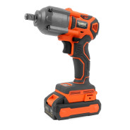 Аккумуляторный ударный гайковерт,	1/2, 20В, 2АКБ 2.0А/ч,  DCW9 750Нм М20 2Ач...MESSER 05-41-092