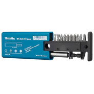 Набор бит (10 шт) + магнитный держатель  MAKITA P-16782