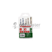 Набор сверел  Flex  DR set No13 HEX (5pcs) 5-8mm металл\дерево, 5шт.  Hammer 202-913