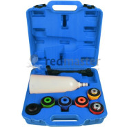 Воронка для заливки масла в двигатель автомобиля с пластиковыми адаптерами, в кейсе  ...Rock FORCE RF-908G2A