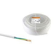Провод ПВС 5х4 ГОСТ (100м) белый  TDM SQ0118-0143