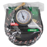 Индикатор  для проверки давления в шинах с гибким шлангом (0-11 Bar) RockFORCE ...Rock FORCE RF-SDG-06