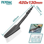 Щетка для мойки высокого давления 420x130мм  TOTAL THFB4301