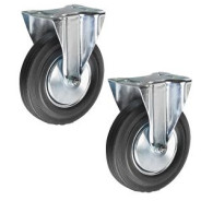 Колесо неповоротное резина FC 80 200 мм (F)  TOR 1001774