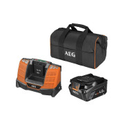 Аккумулятор 18В, 4.0А/ч, AEG SEТL1840SHD с зарядным устройствомAEG Powertools 4935478944