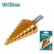 Сверло ступенчатое 10-45 мм  TOTAL TAC75104501