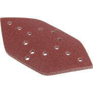 Шлифлист 208x110mm дельта Р80 для виброшлифмашины SS 1920  WORTEX SP20880P19
