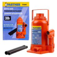 Домкрат бутылочный 30т (h min 255мм, h max 405мм)  Partner PA-T93007