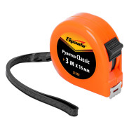Рулетка Classic, 3 м х 16 мм, пластиковый корпус  Sparta 31302