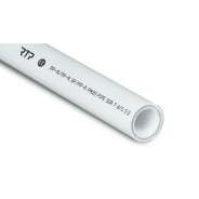 Труба ПП стекловолокно 25х3.5 PN20 белый (2 метра)  РосТурПласт 10330