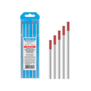 Электрод вольфрамовый красный WT-20, Ф 3.0 mm (набор 5 шт)   SOLARIS WM-4537