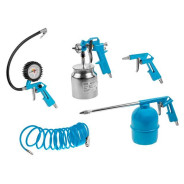 Набор пневмоинструмента S510 (5 предметов) (ниж. бак)  DGM DG4018-2