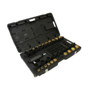 Набор съемников сайлентблоков гидравлический, универсальный, усилие до 10 т.  ...CarTool CT-D2183