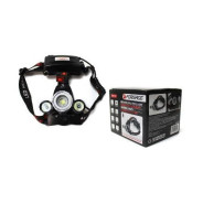 Фонарь светодиодный аккумуляторный налобный (5W LED, 400Lm, 2000mAh)  ...Forsage F-01147