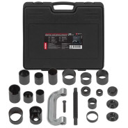 Съемник сайлентблоков и подшипников с набором оправок 21пр., в кейсе PATRON ...Patron P-921T2