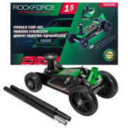Домкрат подкатной гидравлический 1.5т (h min 155мм, h max 525мм) RockFORCE ...Rock FORCE RF-T830008