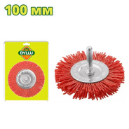 Щетка нейлоновая дисковая 100 мм  DYLLU DTNY2402