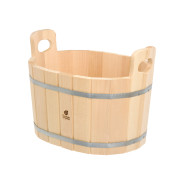 Ушат "шайка" 15 л. овал, липа  БАННЫЕ ШТУЧКИ 3711