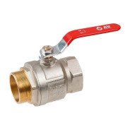 Кран шаровый 2" наружная-внутренняя резьба ручка PN25  AV Engineering AVE091002