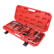 Набор фиксаторов для обслуживания двигателей CITROEN, PEUGEOT, 37пр. (HPI, HDI), в кейсе  ...Forsage F-04A2055