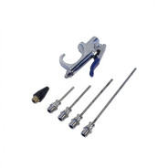 Пистолет обдувочный с комплектом сопел 6 пр. (50,70,100,145мм+форсунка 28мм,6.3Bar), в блистере  ...Rock FORCE RF-R8204-3