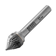 Борфреза по металлу твердосплавная, зенкер 60 град., тип-J, 12 mm  ...DENZEL 72057