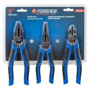 Набор шарниро-губцевого инструмента, 3пр.  Forsage F-5034Q