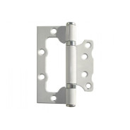 Петля 100 mm универсальная неврезная. белая (2 шт в зип-локе)  (неразъёмная)  ...STARFIX SMM3-64777-2