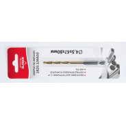 Сверло по металлу HSS-G+TiN HEX 4.5x43х80 мм (1 шт.)  ELITECH 193843