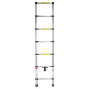 Лестница телескопическая алюм. бытовая 2.0м (7 ступ.)  Forsage F-UP200