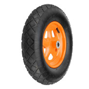 Колесо пневматическое 4.80/4.00-8, D 380 мм, подш. внут. диам. 20 мм, длина оси 90 мм PALISAD ...PALISAD HOME 689485