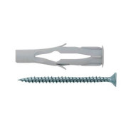 Универсальный дюбель для бетона и листовых материалов FU S 8X50 с саморезом (упак 25 шт.) Fischer ...FISKARS 53334K